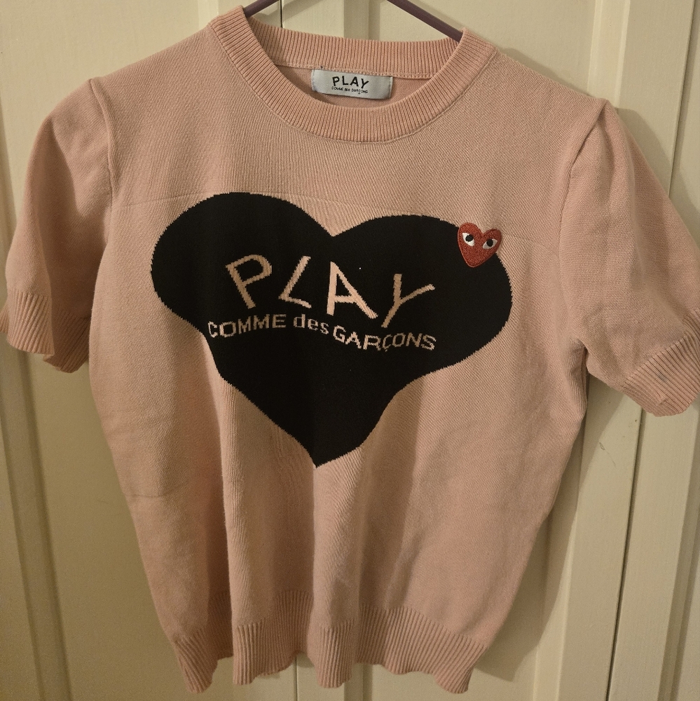 CDG Comme des Garcons PLAY Sweater Tee S/M